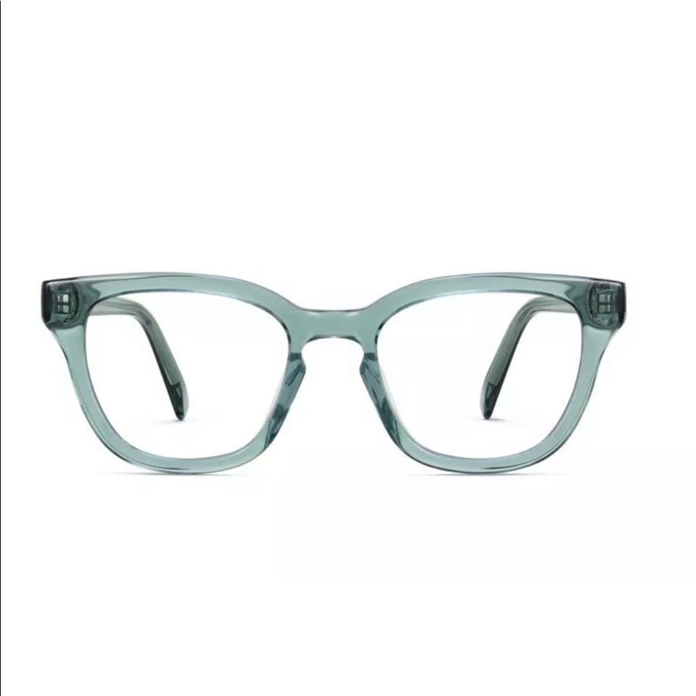 * NEW* WARBY PARKER ‘DELLA’ VIRIDIAN EYEGLASS FRAMES DEMO LENS 49-19-140